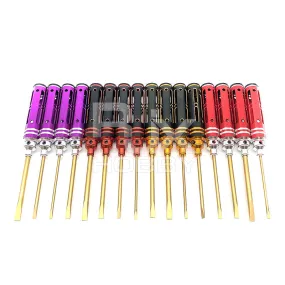 16Pcs RJXHOBBY Hex /Nut/ Phillips/ Flat Screwdriver for RC Model