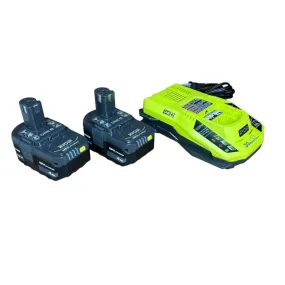 18-Volt ONE  2-Pack 4.0 Ah Battery and Charger Kit