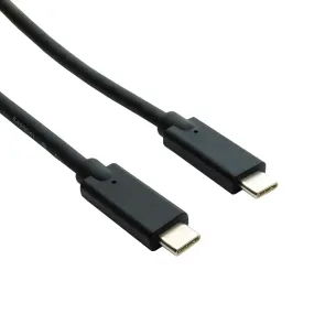 1Ft USB Type C Male to Type C Male Cable