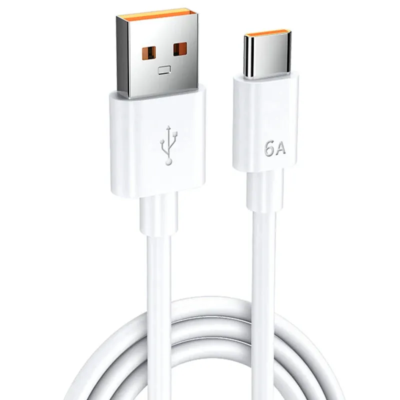 1m Usb fast Charging Cable 6a Usb C-type Cable Type C Charging Usb-c Fast Charger Data