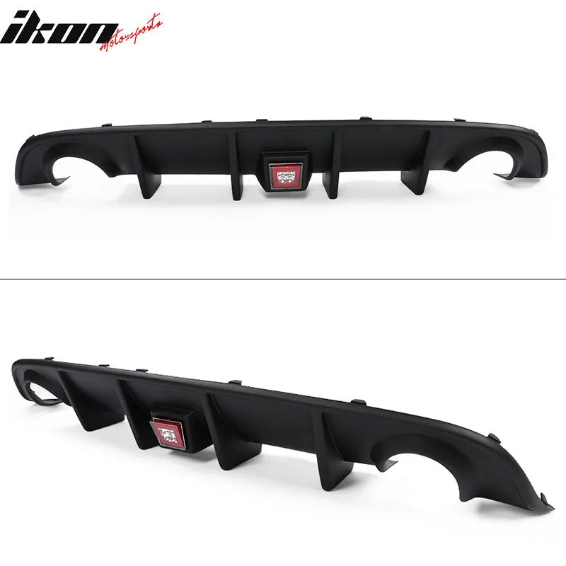 2015-2023 Charger SRT Rear Bumper Diffuser w/ LED Brake Light Lamp