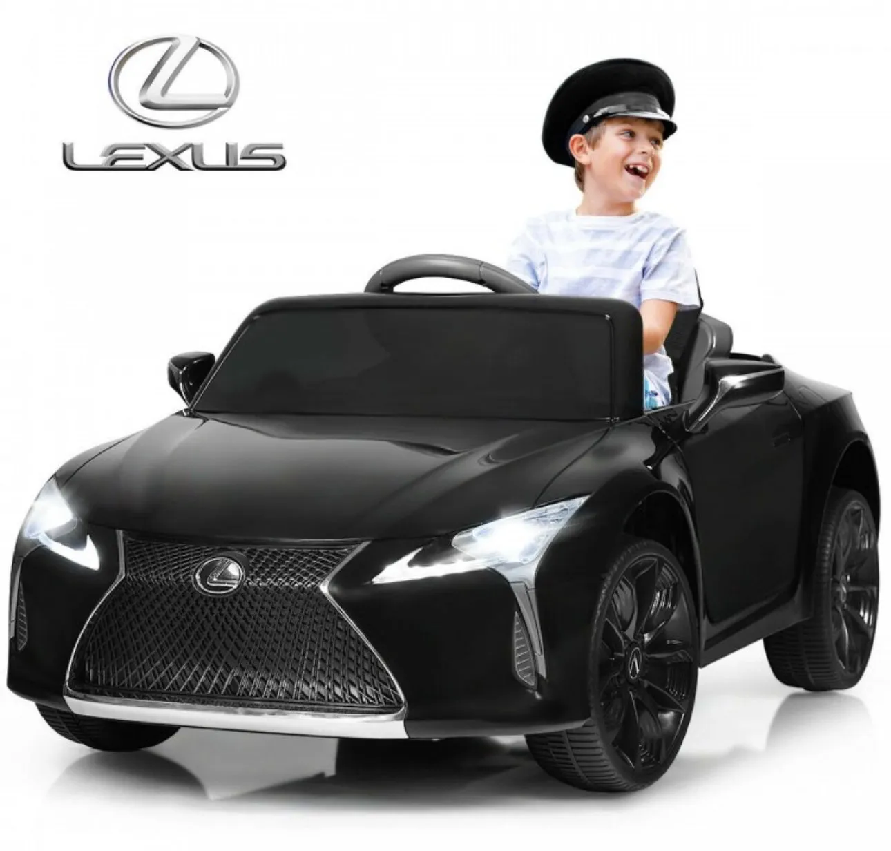 2025 Licensed 12V Lexus LC500 12V Kids Ride-On Car 1 Seater Upgraded | Music | Shocks | Bright Lights | Remote | Ages 3-8