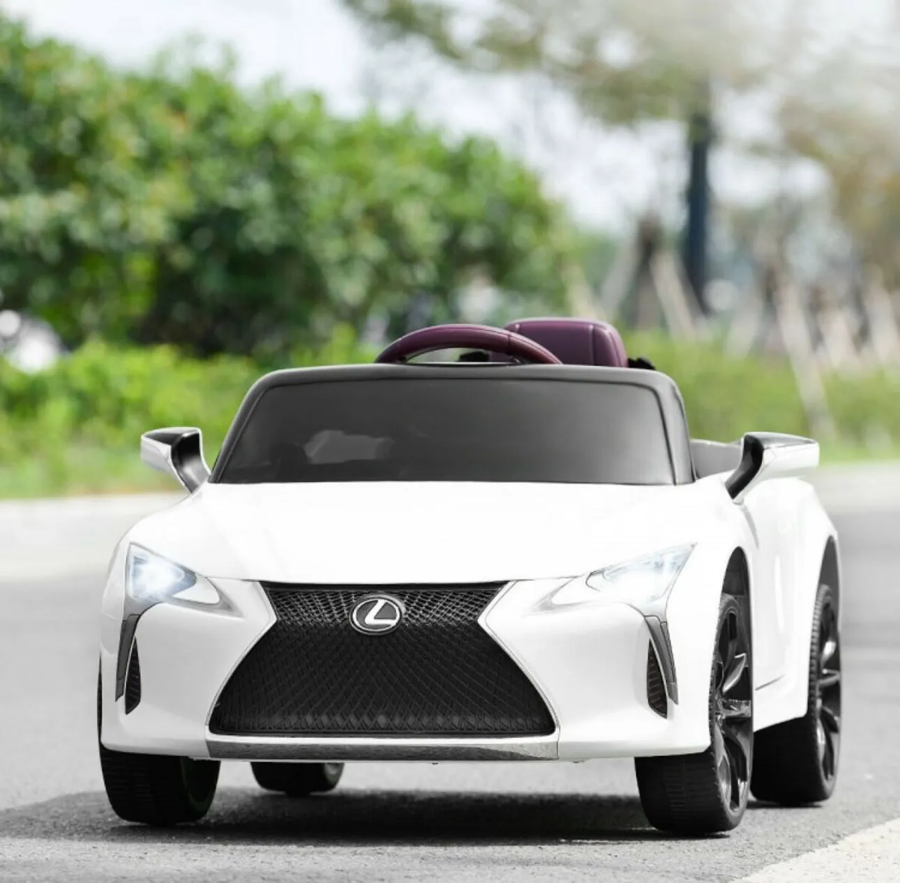 2025 Licensed 12V Lexus LC500 12V Kids Ride-On Car 1 Seater Upgraded | Music | Shocks | Bright Lights | Remote | Ages 3-8