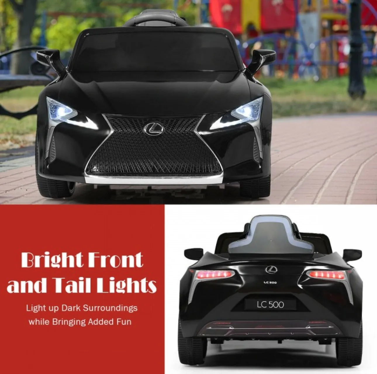 2025 Licensed 12V Lexus LC500 12V Kids Ride-On Car 1 Seater Upgraded | Music | Shocks | Bright Lights | Remote | Ages 3-8