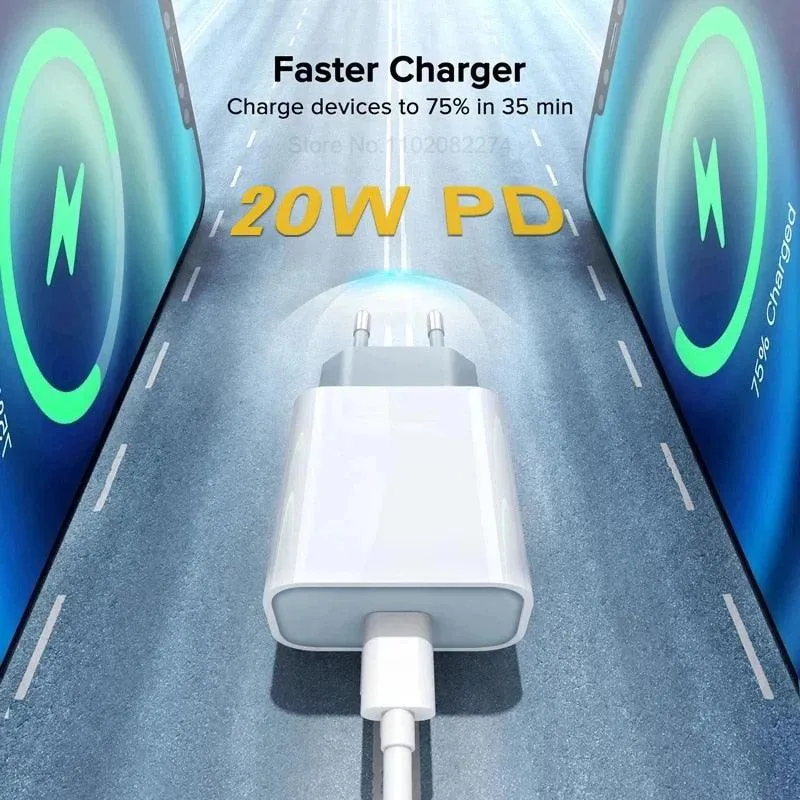 20W PD USB C Fast Charging Charger