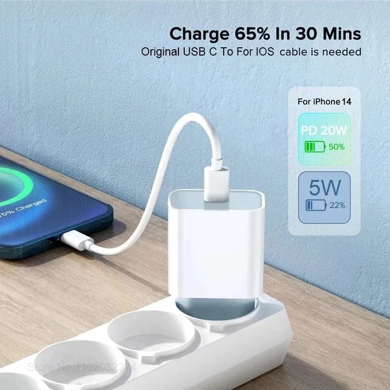 20W PD USB C Fast Charging Charger