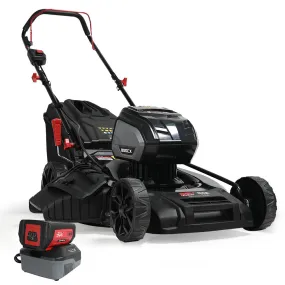 22" 56V Cordless Electric Lawn Mower, Steel Deck, 10 Heights Baumr-AG