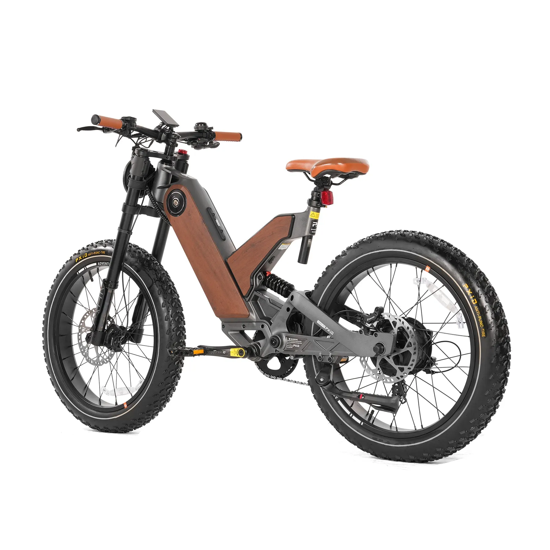 24 Inch Fat Tire All Terrain Removable Battery Electric Bike P5-E2