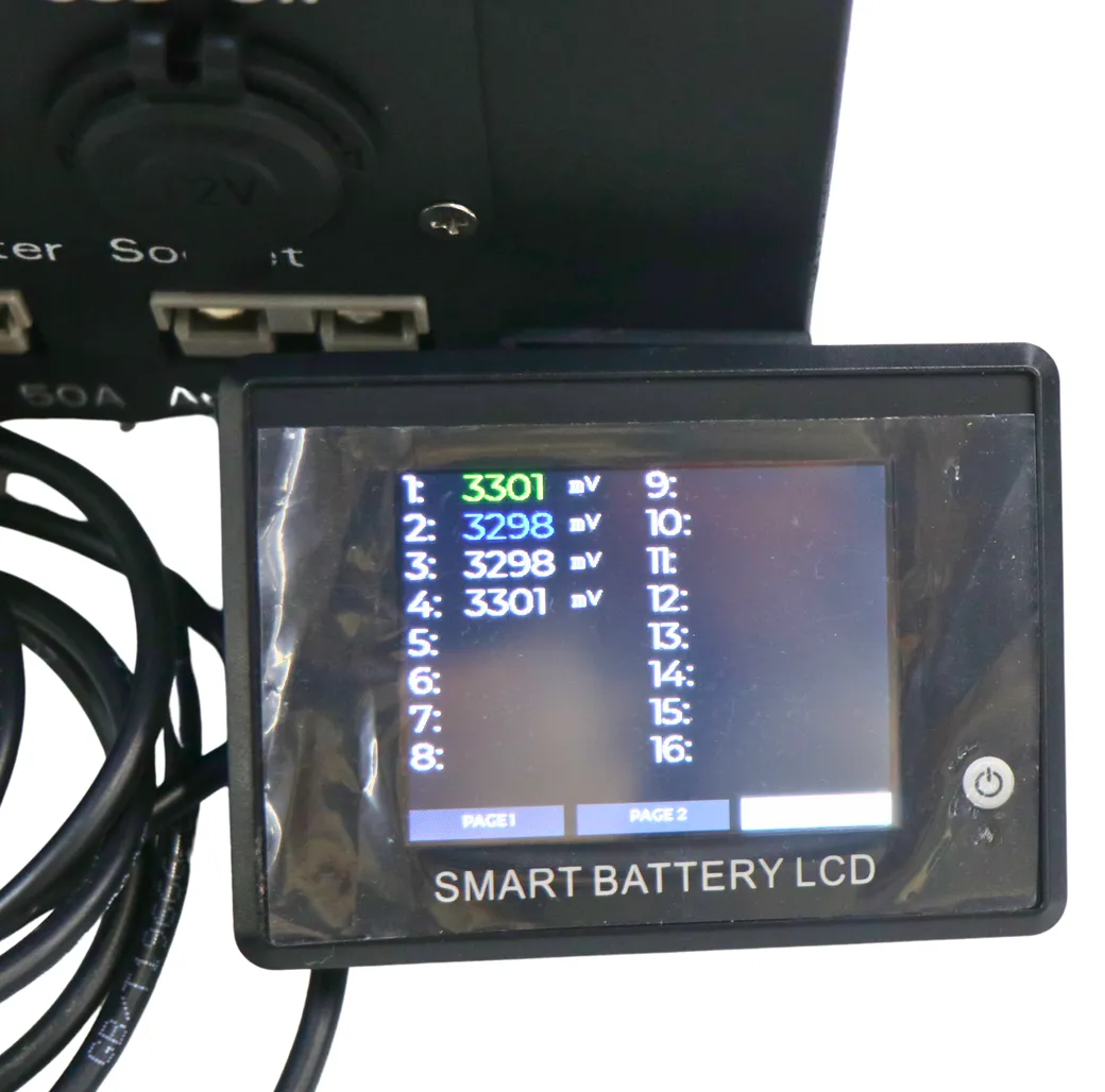 300Ah 12V Lithium LiFePO4 Integrated Portable Battery for Campervans with LCD Remote Touchscreen