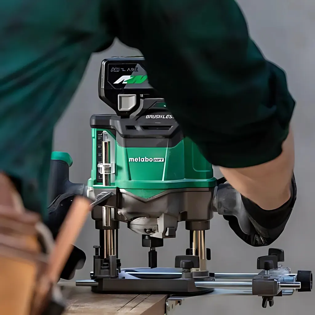 36V Cordless 2-1/4 HP Plunge Router