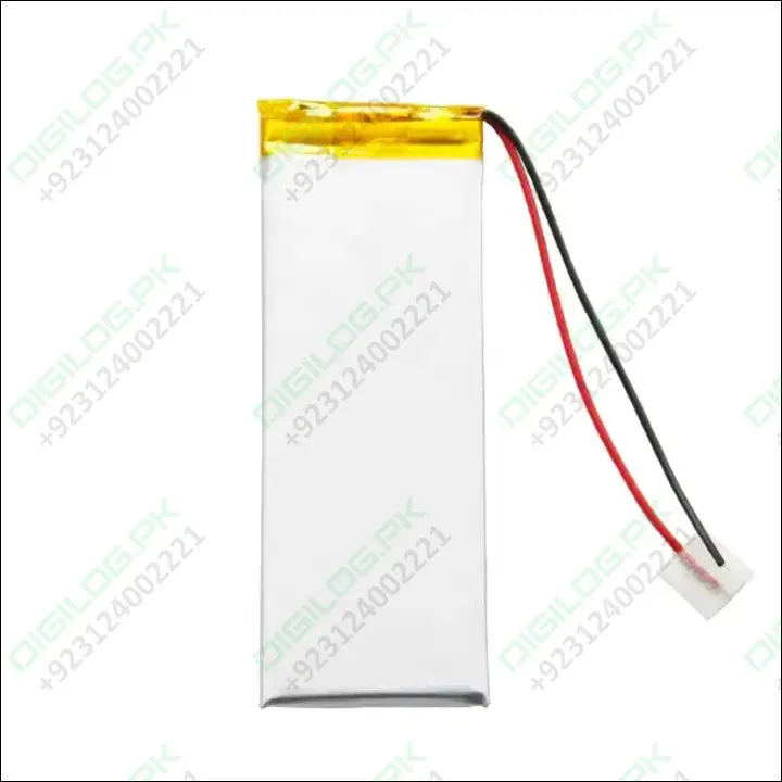 3.7v 800mah Battery Rechargeable Lithium Polymer Ion Battery Tw382774