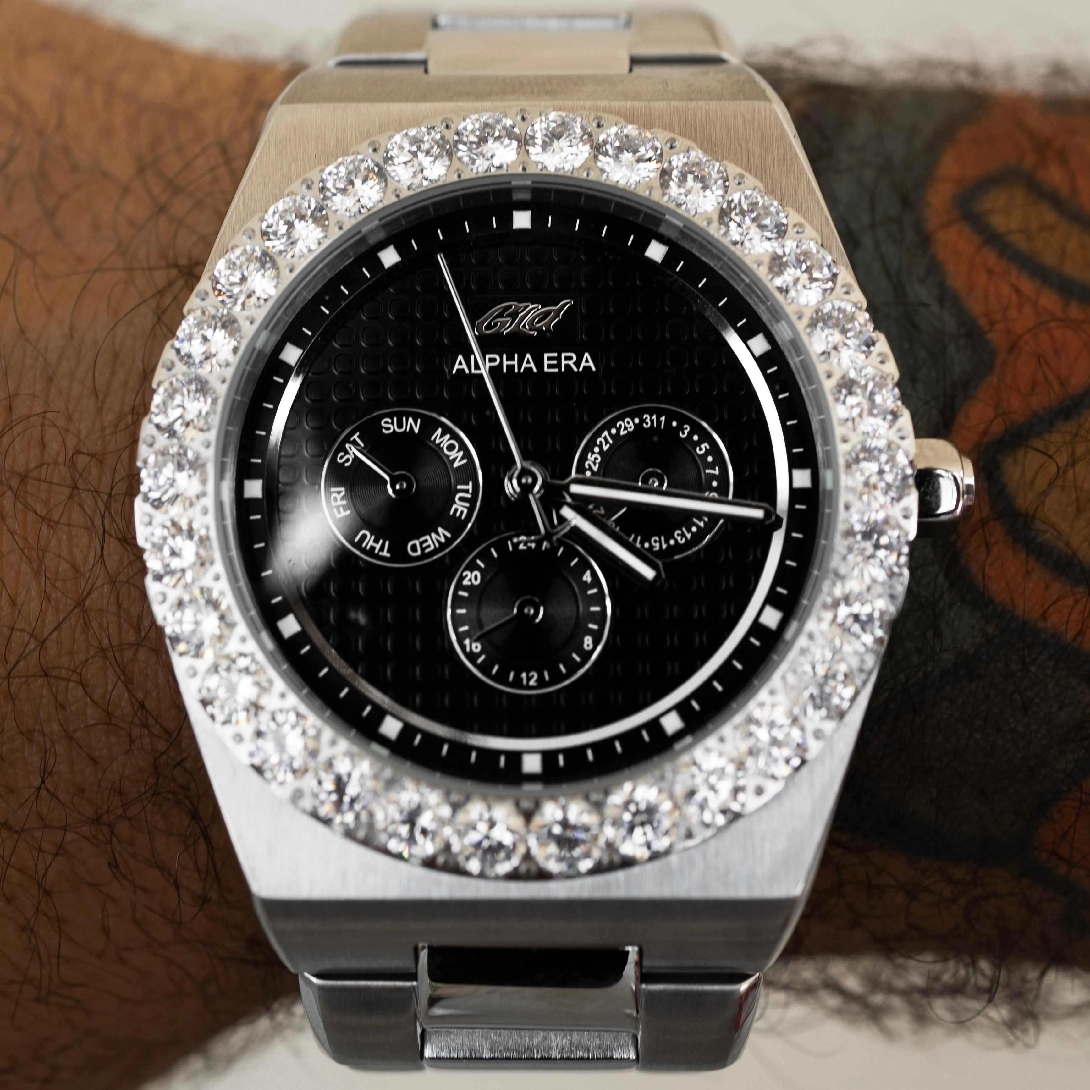 42MM Alpha Era® 316 - Iced Bezel