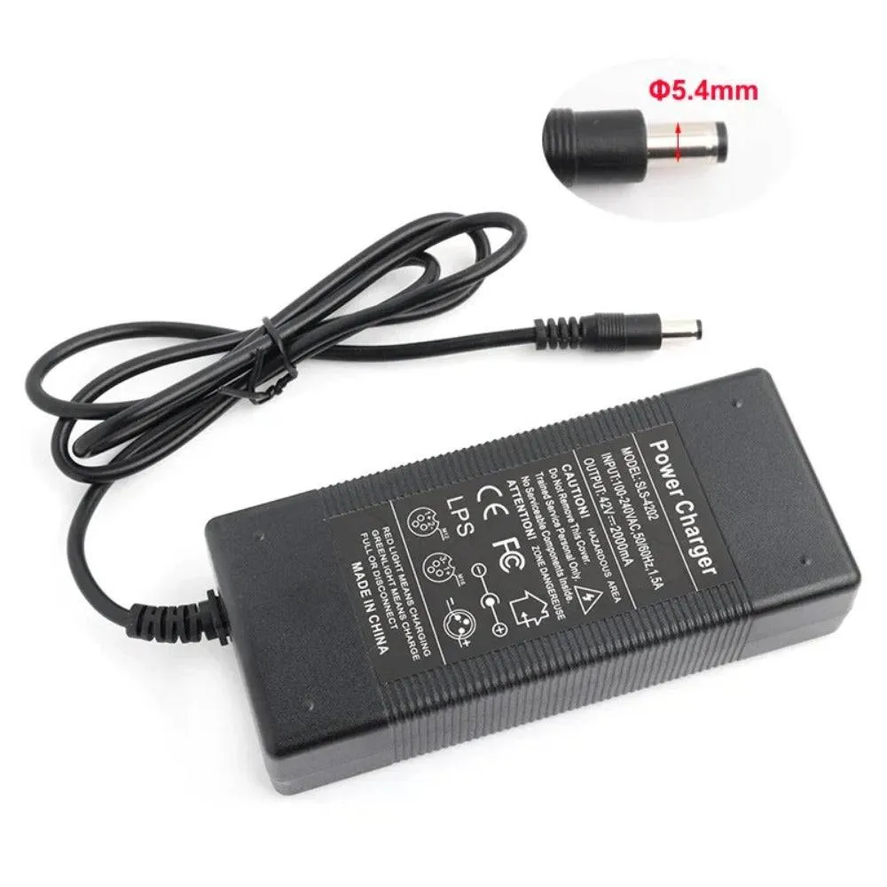 42V 2Ah Fast Charging Power Charger for Kugoo S1 S2 S3 Electric Scooter Battery Adapter Charger DC2.1