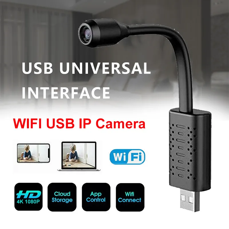 4K Wifi Mini DVR IP Surveillance Camera HD Recorder