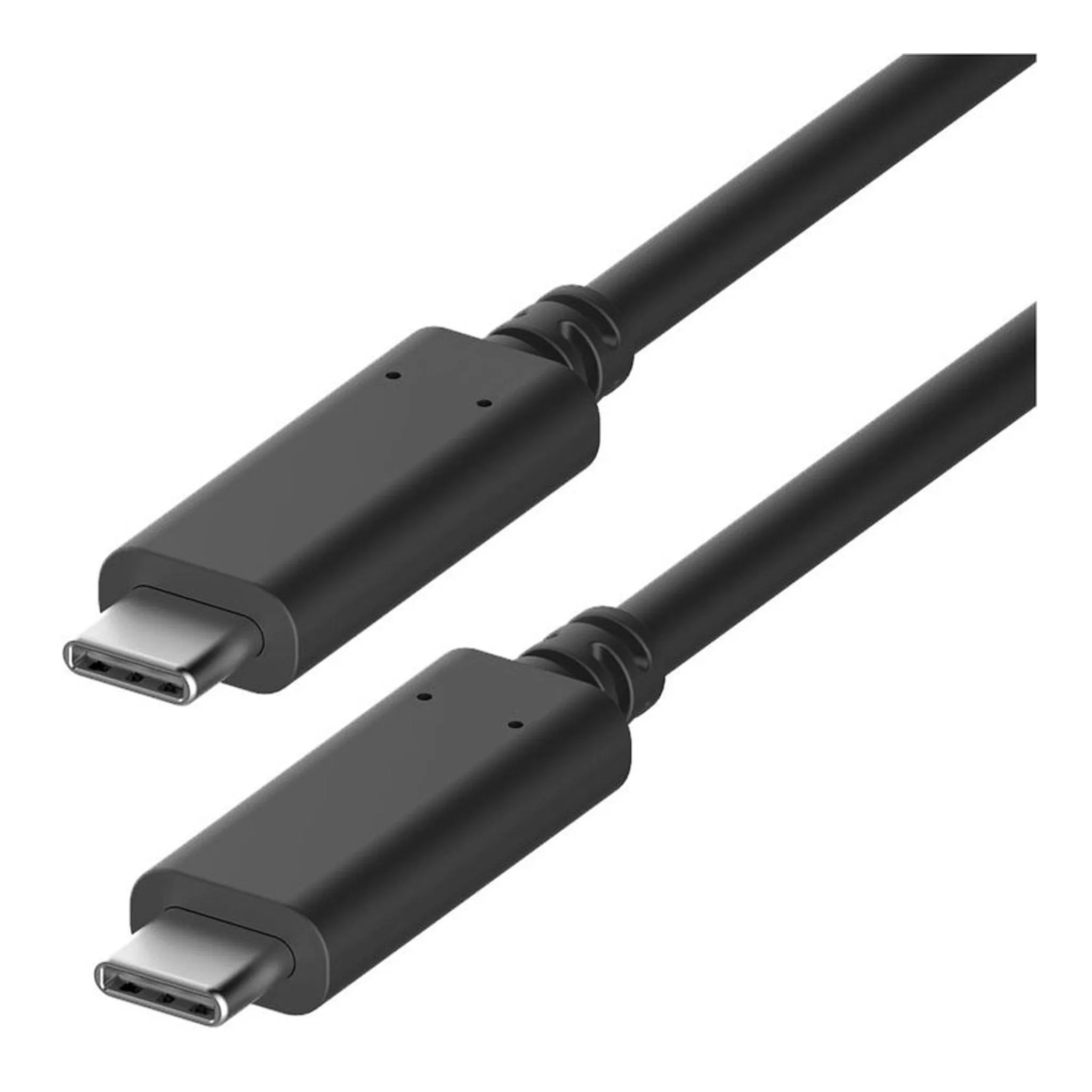 4XEM 4XUSBCC31G26 6ft USB 3.1 10Gbps Black USB-C Male to USB-C Male Cable