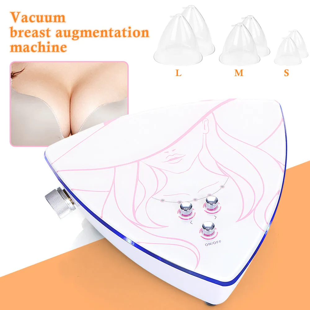 6 PCS Cups Vacuum Therapy Butt/ Breast Lifting Massaging Machine