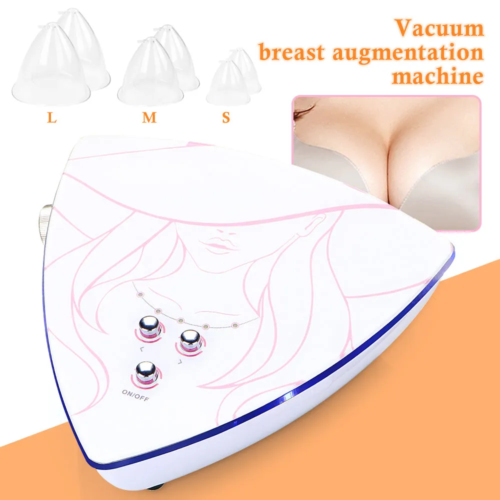 6 PCS Cups Vacuum Therapy Butt/ Breast Lifting Massaging Machine