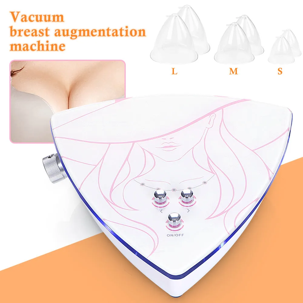 6 PCS Cups Vacuum Therapy Butt/ Breast Lifting Massaging Machine