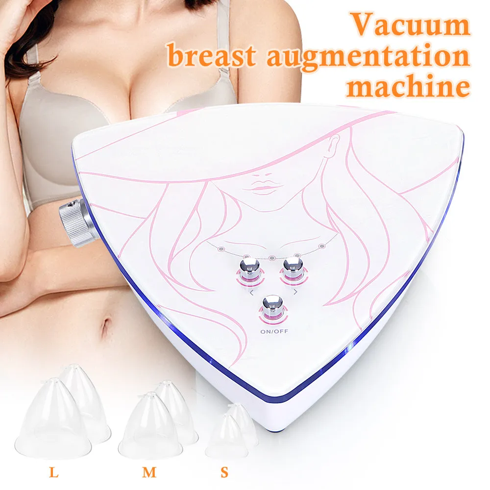 6 PCS Cups Vacuum Therapy Butt/ Breast Lifting Massaging Machine