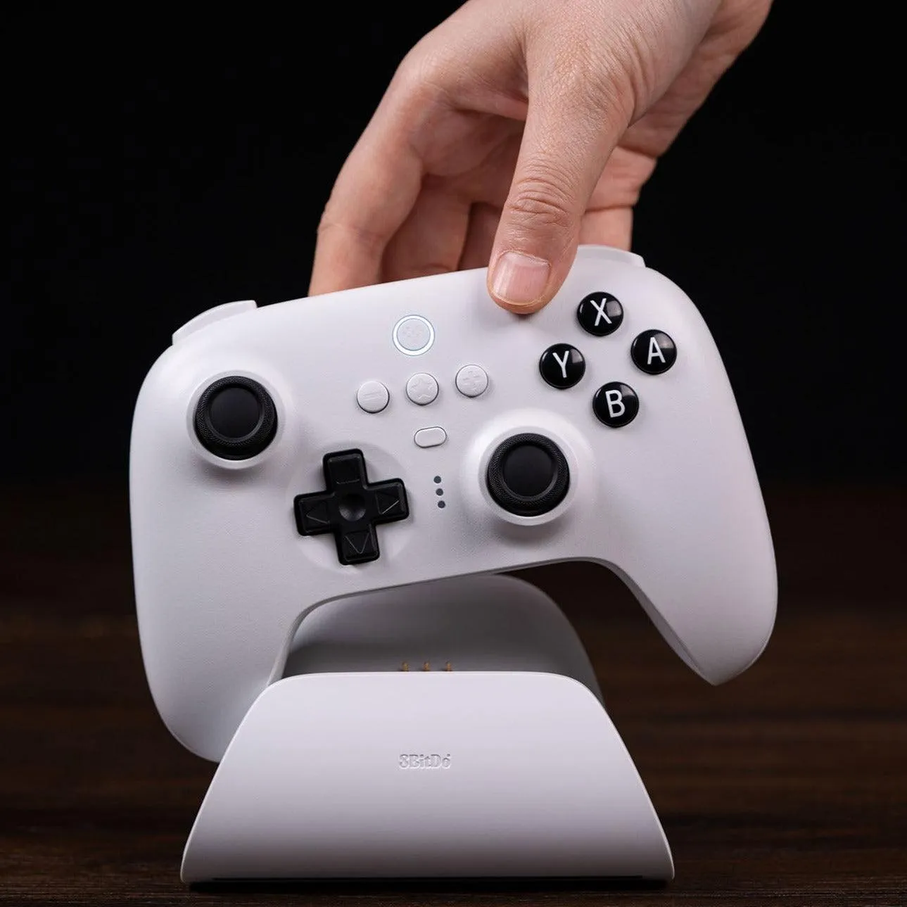 8BitDo Ultimate Bluetooth 2.4g Gaming Controller with Charging Dock: For Switch, Windows PC, Steam, Android, iOS