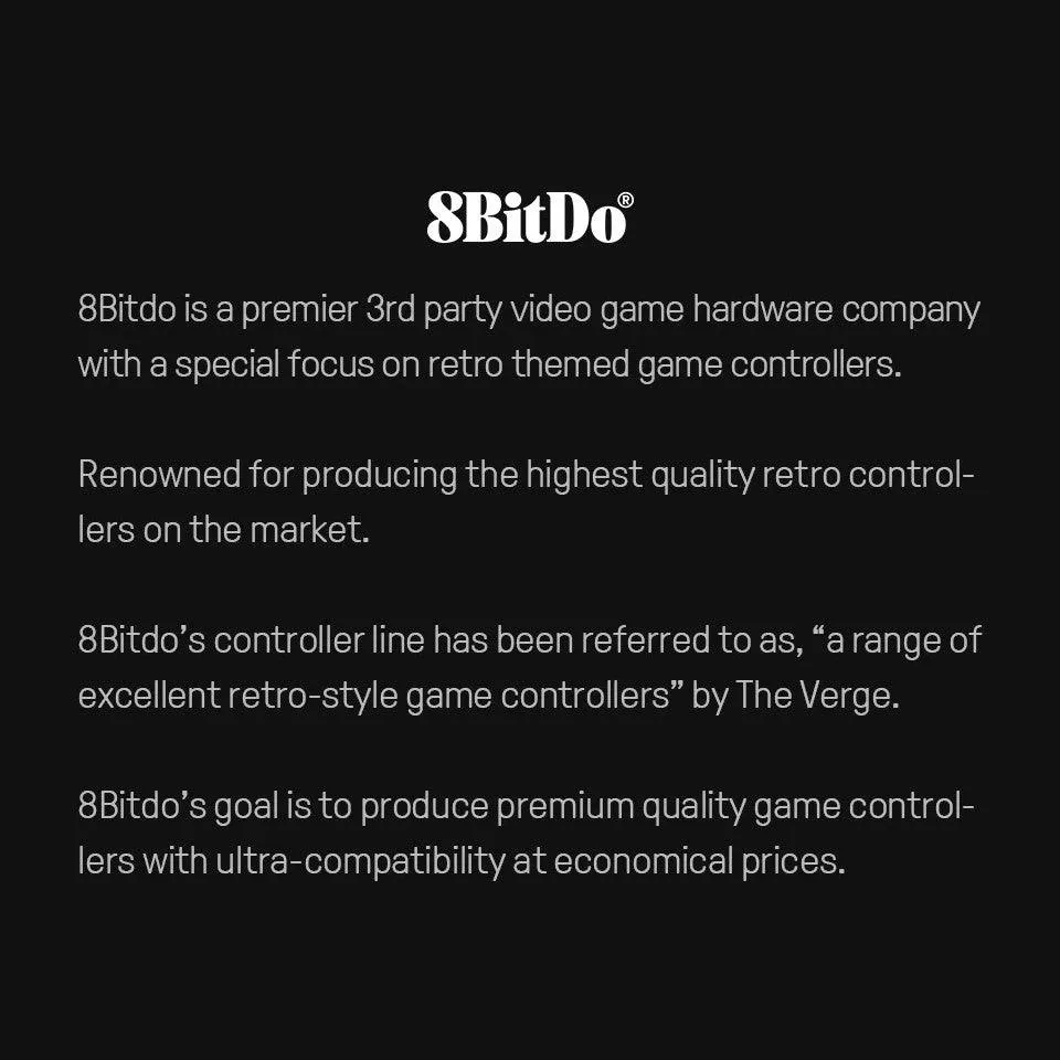 8BitDo Ultimate Bluetooth 2.4g Gaming Controller with Charging Dock: For Switch, Windows PC, Steam, Android, iOS