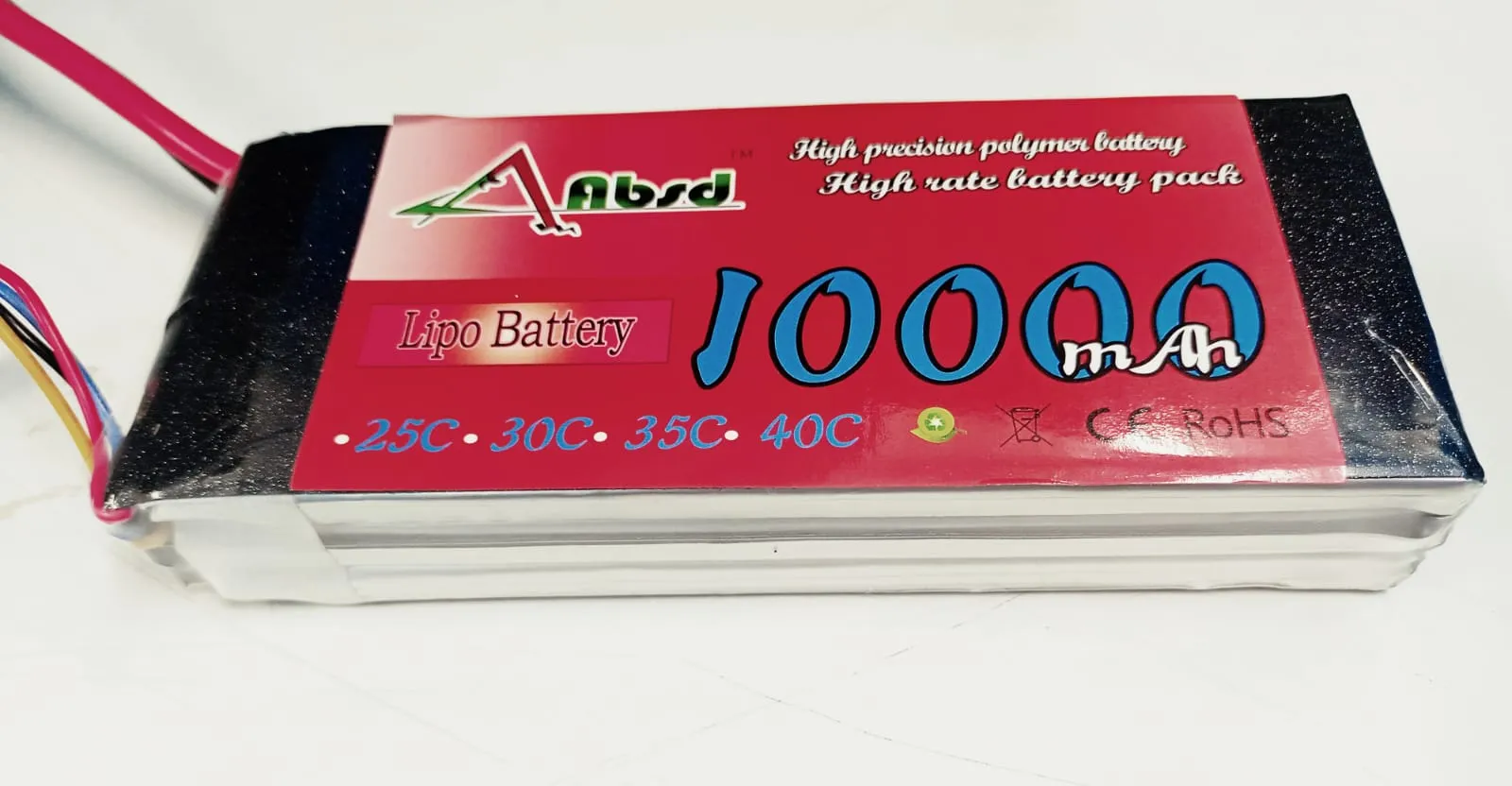 ABSD 11.1V 10000mAh 3S 30C Lithium Polymer Battery LiPo