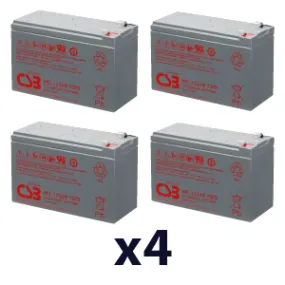 AEG Protect B 2000 External Battery UPS Batteries HR1234WF2X4-B2000EB