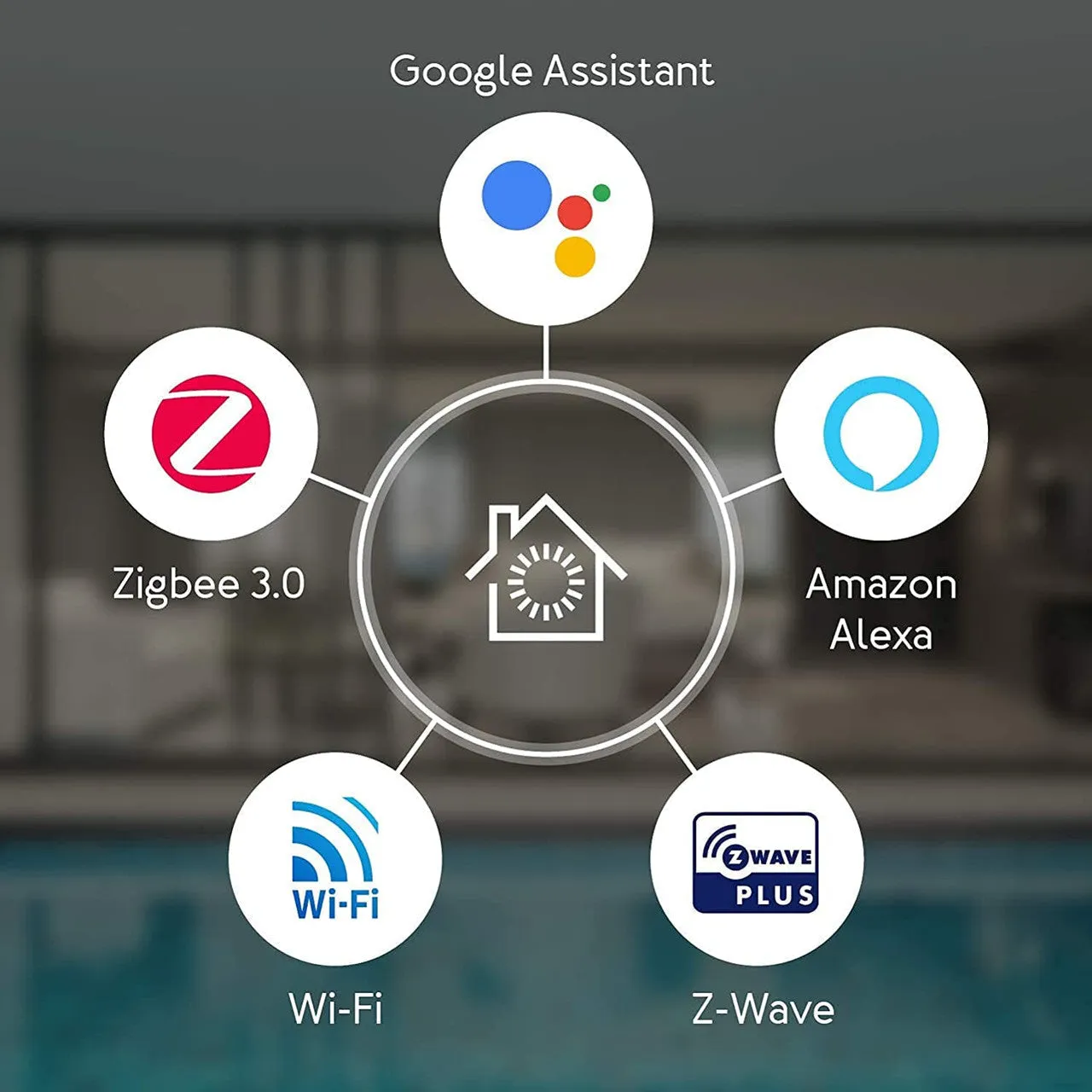 Aeotec GP-AEOHUBV3US Smart Home Hub for SmartThings (Supports Z-Wave, Zigbee & more)