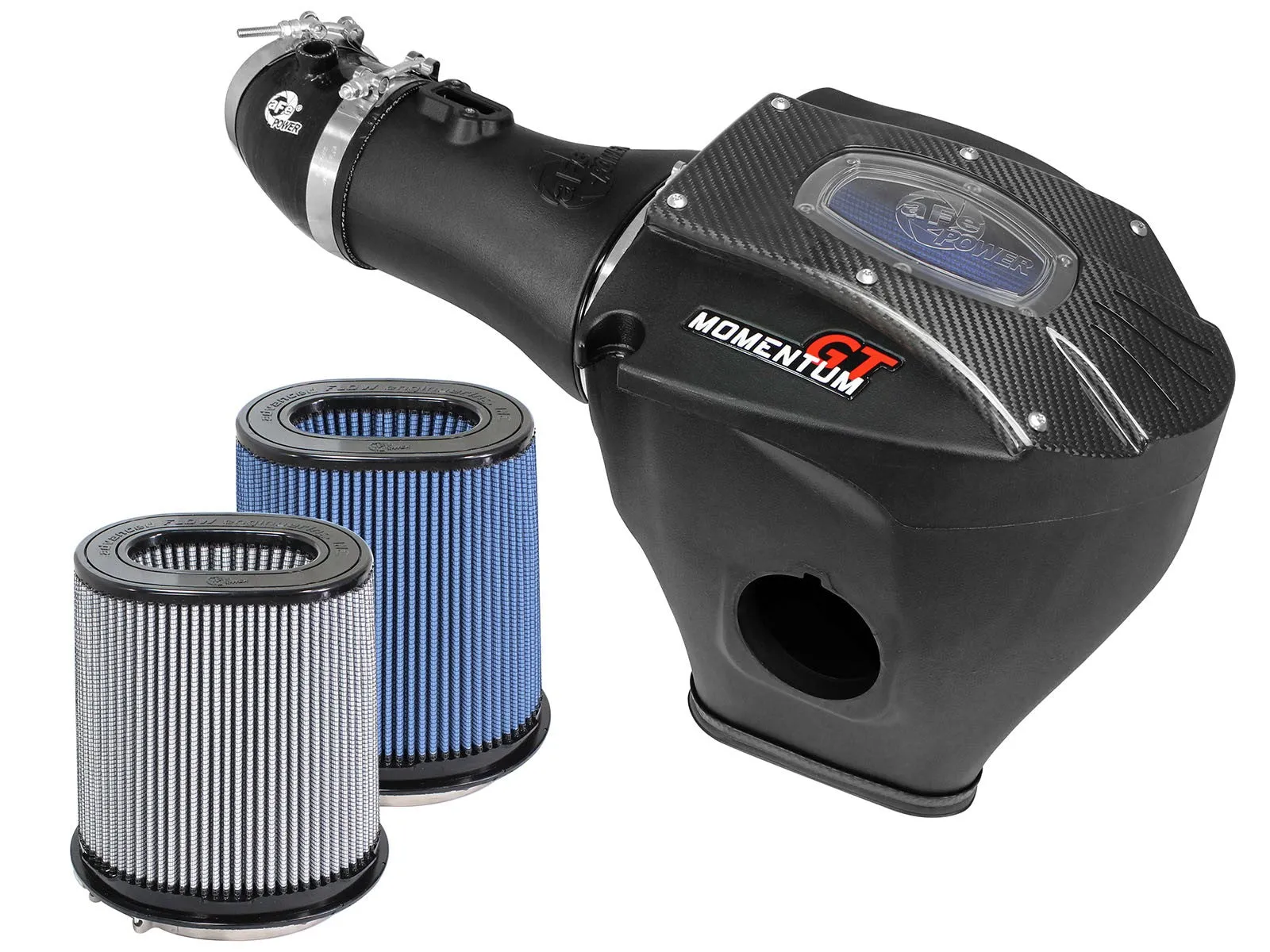 aFe Momentum GT Cold Air Intake Dodge Challenger/Charger SRT Hellcat V8-6.2L (SC) (15-16) w/ or  w/out carbon fiber trim