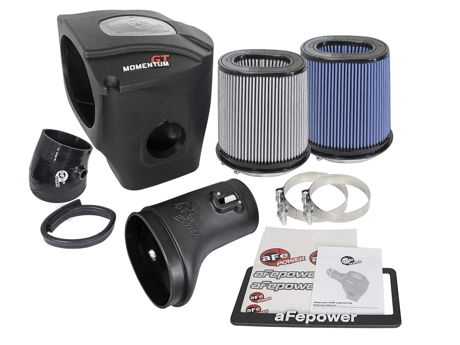 aFe Momentum GT Cold Air Intake Dodge Challenger/Charger SRT Hellcat V8-6.2L (SC) (15-16) w/ or  w/out carbon fiber trim