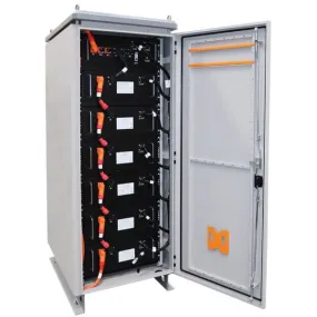 Aims Power Lithium Battery Cabinet 230VDC 96AMPS 22,114 Watt Hours! SLAVE - LFP230V96A-S