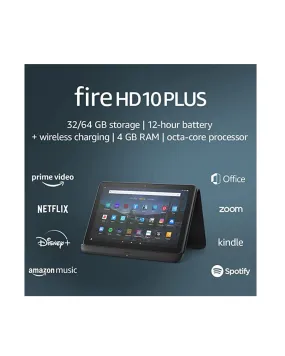 Amazon Fire HD 10 Plus tablet With Wireless Charging Dock