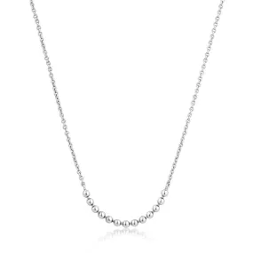 Ania Haie Modern Multiple Balls Necklace - Silver