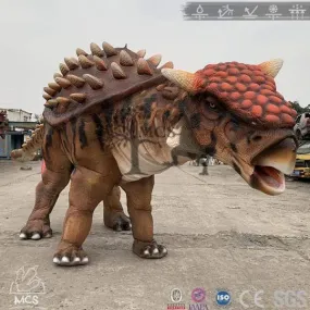 Ankylosaurus Costume Operated By Two Wearers-DCAN200