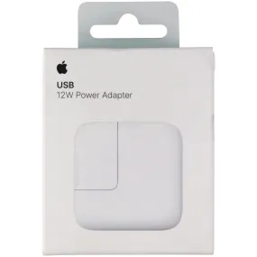 Apple 12W USB Power Adapter Wall Charger - White (A2167)