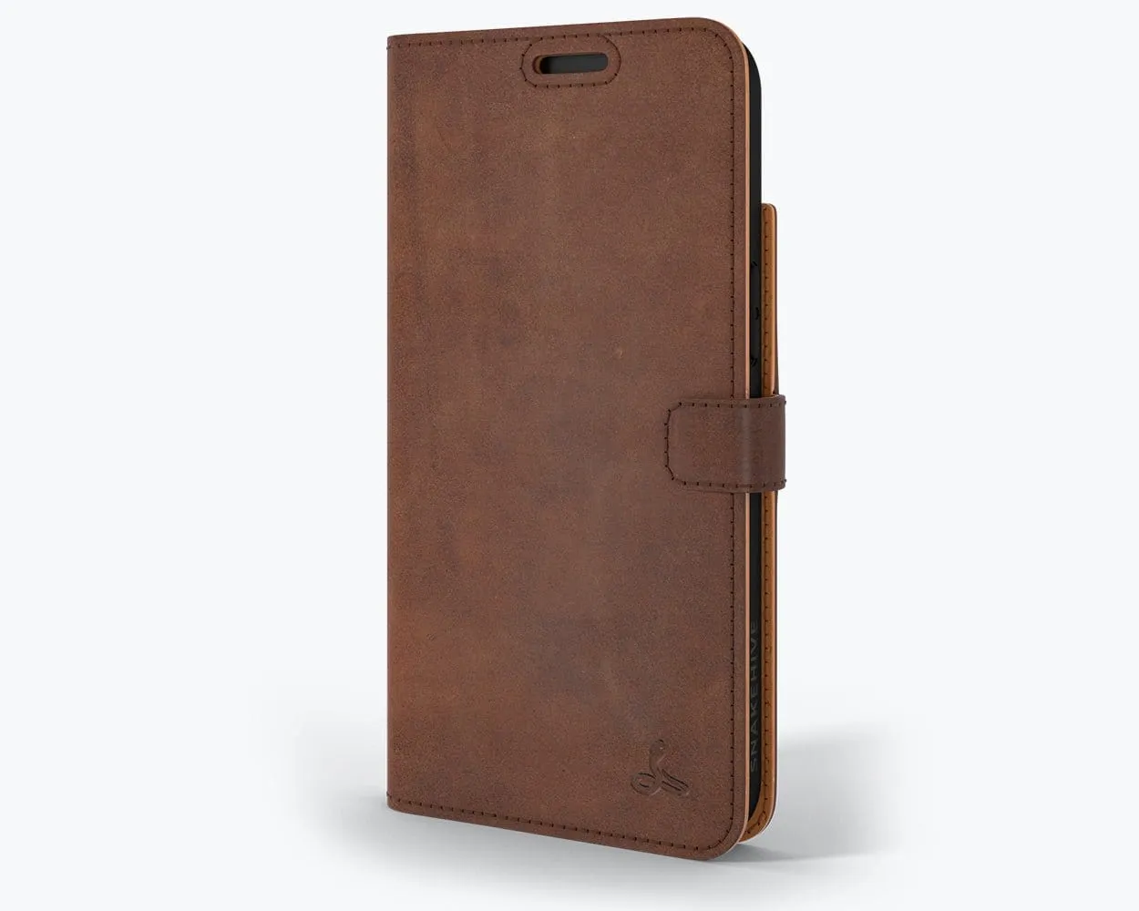 Apple iPhone 14 - Vintage Leather Wallet (Almost Perfect)