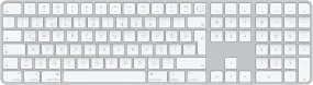 Apple Magic Keyboard with Touch ID & Numeric Keypad Turkish Silver A2520 - MK2C3TX/A