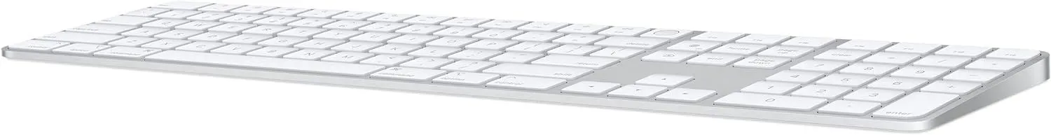 Apple Magic Keyboard with Touch ID & Numeric Keypad Turkish Silver A2520 - MK2C3TX/A