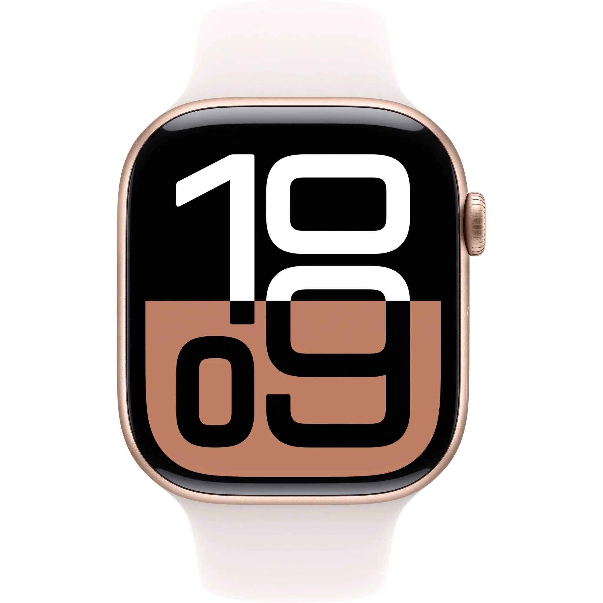 Apple Watch Series 10 46mm Rose Gold Aluminium Case GPS Sport Band (M/L) [Light Blush]