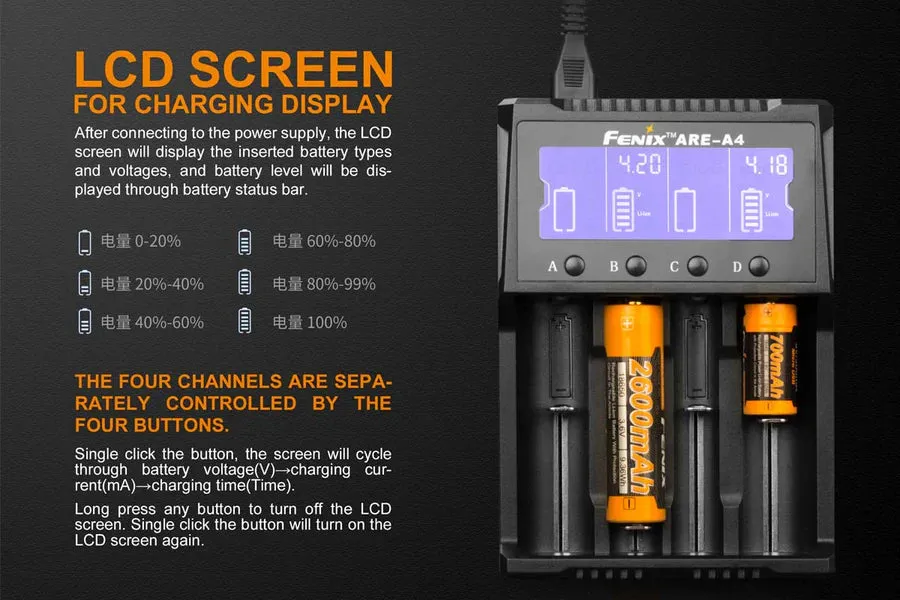 ARE-A4 Battery Charger