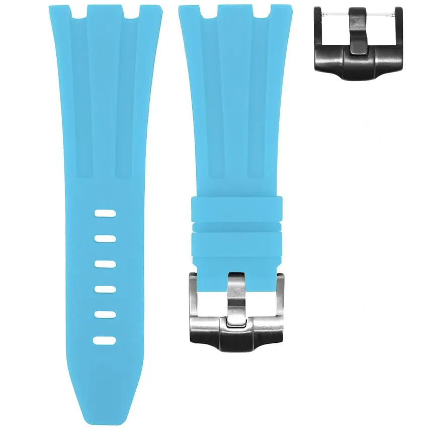 AUDEMARS PIGUET DIVER STRAP - MIAMI BLUE RUBBER