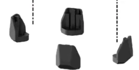 B13860S,B13960SBattery Corner Rubber Pad (Bottom)