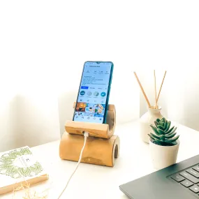 Bamboo Mobile Holder | Charging Dock | Ideal Corporate Gift