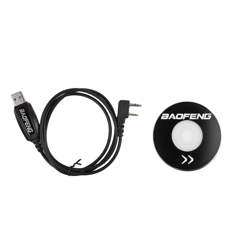 Baofeng GT-3 Mark II [10 Pack   Cable] | Dual Band | 5W | Better Antenna | Flashlight