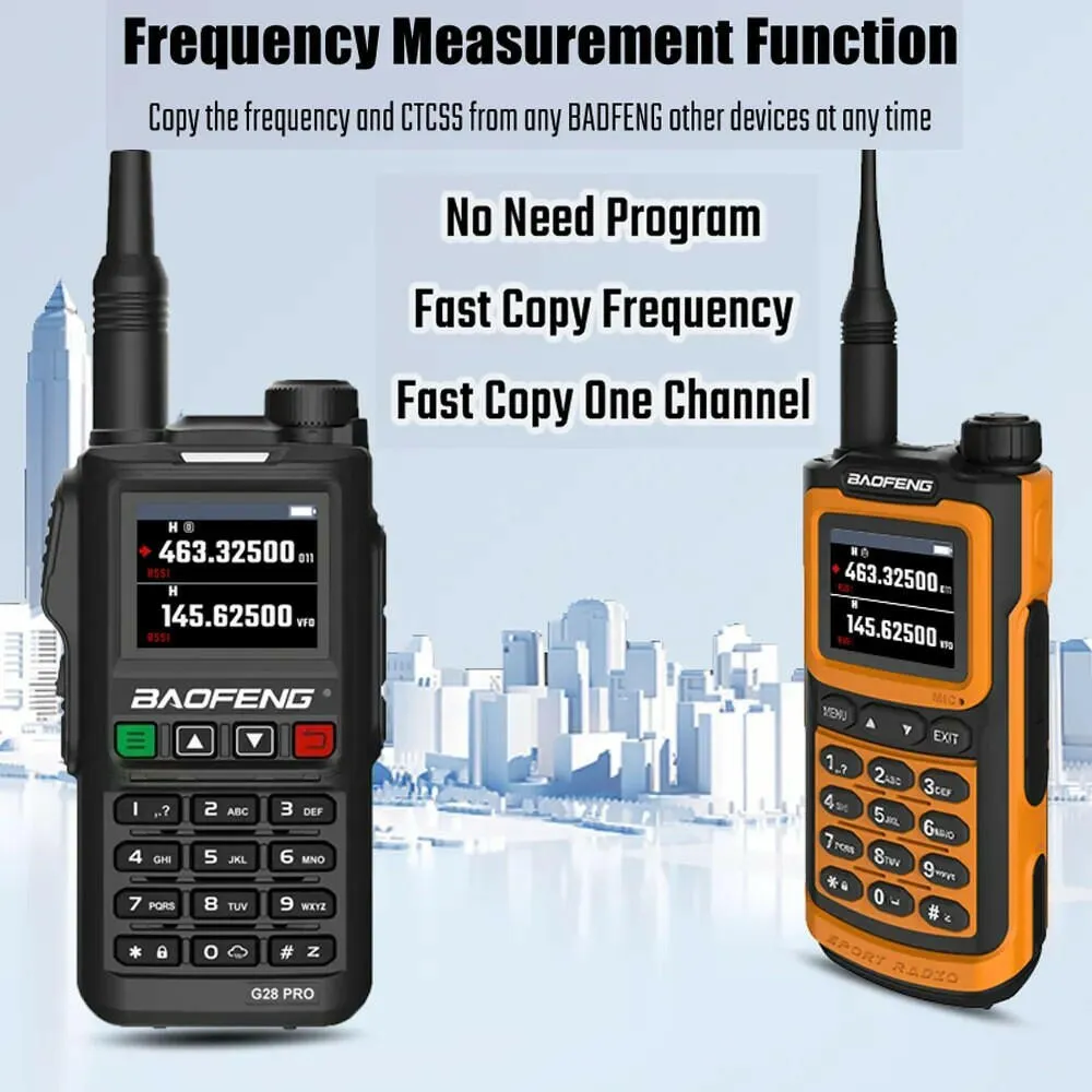 Baofeng UV-G28 PRO V2 10W High Power Waterproof Walkie Talkie Support Type-C Charger Long Range FM Radio Upgrade UV 5R PRO UV-82