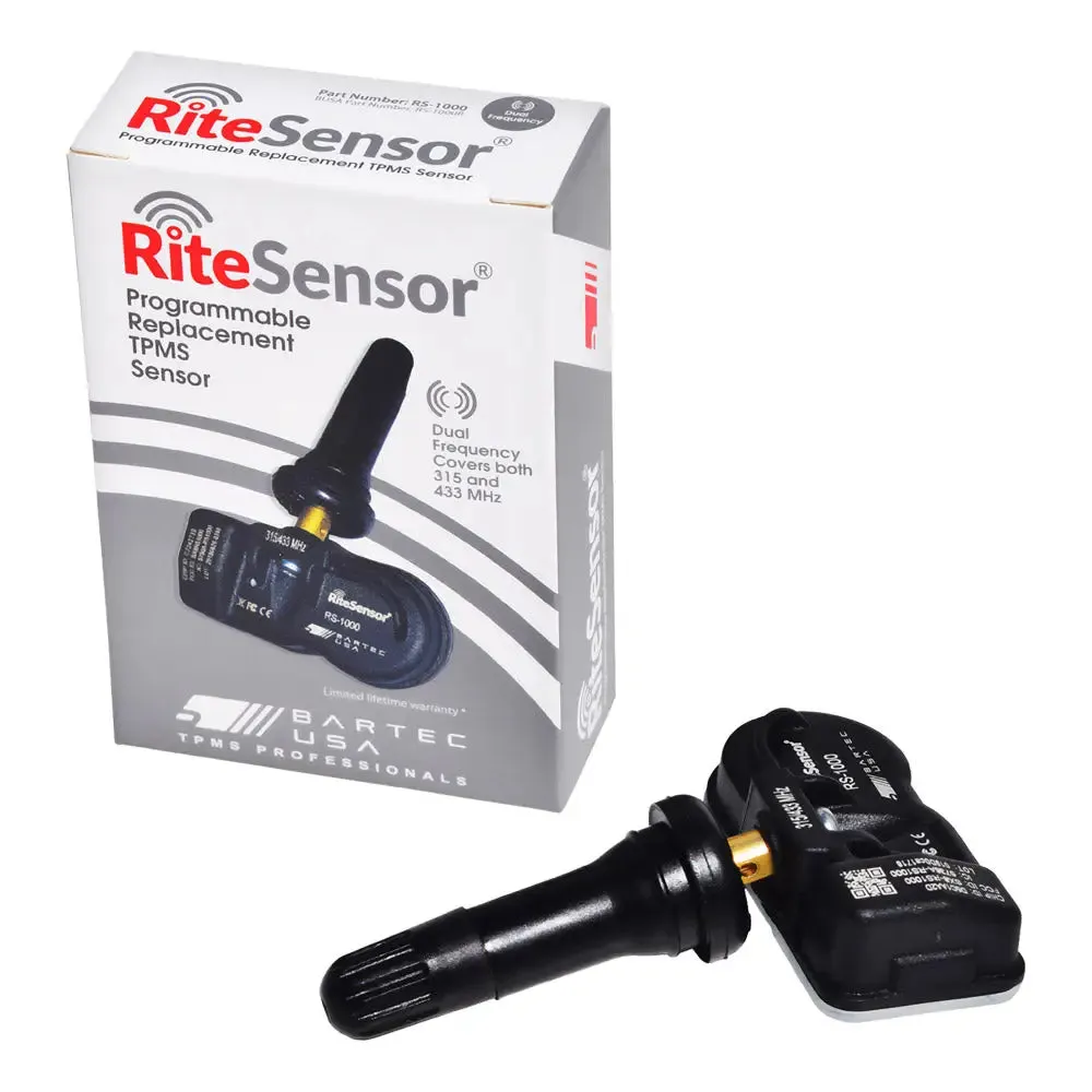 Bartec RS-1000-10R RITESensors TPMS Sensor Bundle (315/433Mhz) (10/Box)