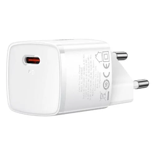 Baseus Cube Pro Fast Charger 1C, 30Watts, White