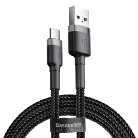 Baseus USB - C tipo įkrovimo ir duomenų perdavimo kabelis 3A, 1.0m