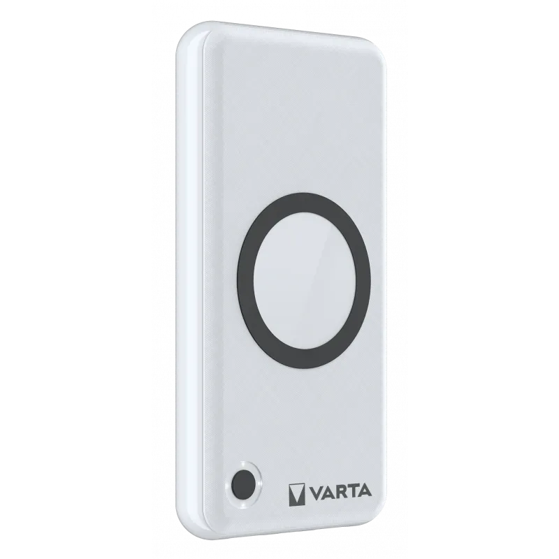 Baterie Externa Wireless Varta, 10000mAh, 18W, QC   PD, 2 x USB-A - 1 x USB-C