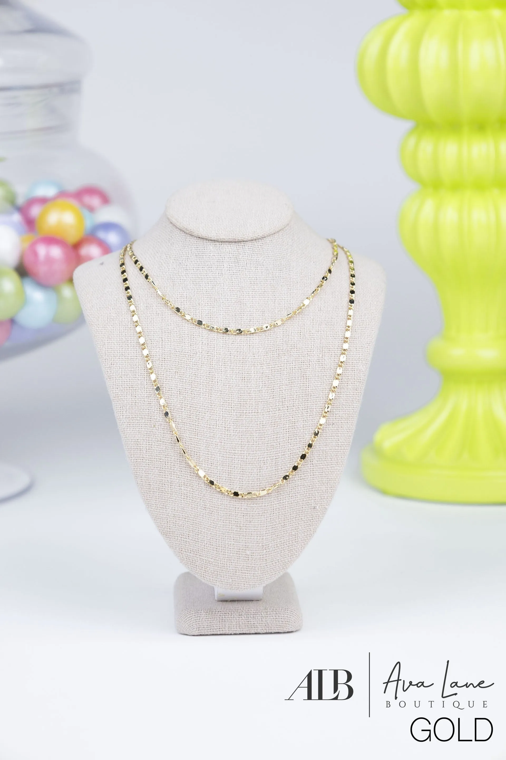 B.b Lila Double The Fun Necklace * Final Sale*